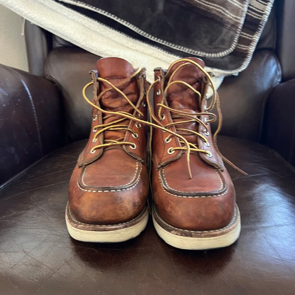 Red Wing Moc Toe 875 Heritage Boots - Picture 6 of 7